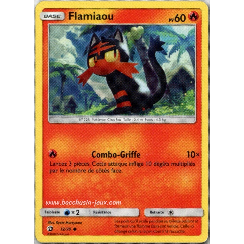 Flamiaou Reverse SL7.5 12/70 (Pokemon)