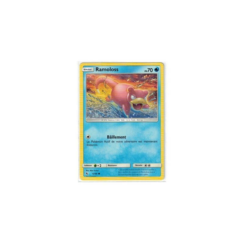 Carte Pokemon SL11.5 12/68 Ramoloss