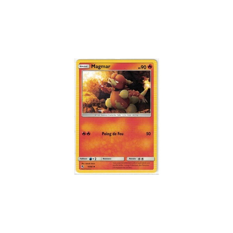 Carte Pokemon SL11.5 10/68 Magmar