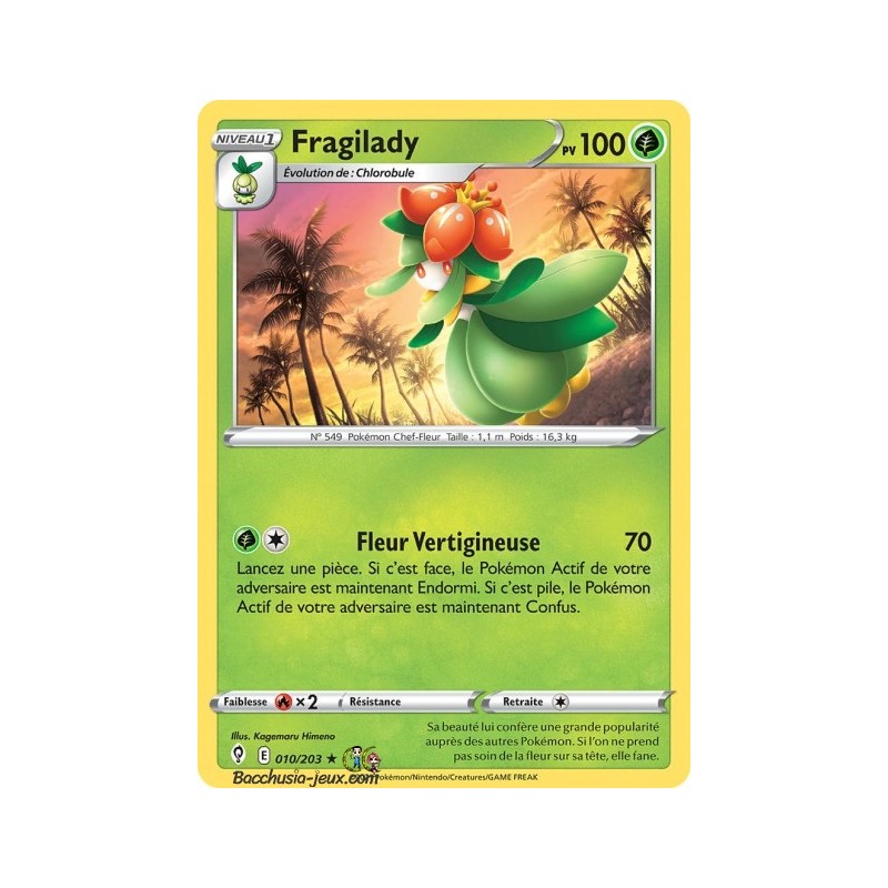 Carte Pokémon EB07 010/203 Fragilady