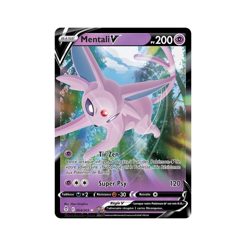 Carte Pokémon EB07 064/203 Mentali V