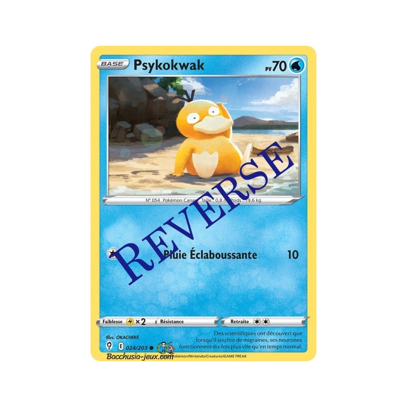 Carte Pokémon EB07 024/203 Psykokwak Reverse