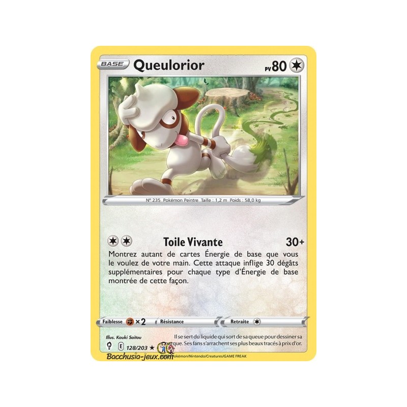 Carte Pokémon EB07 128/203 Queulorior