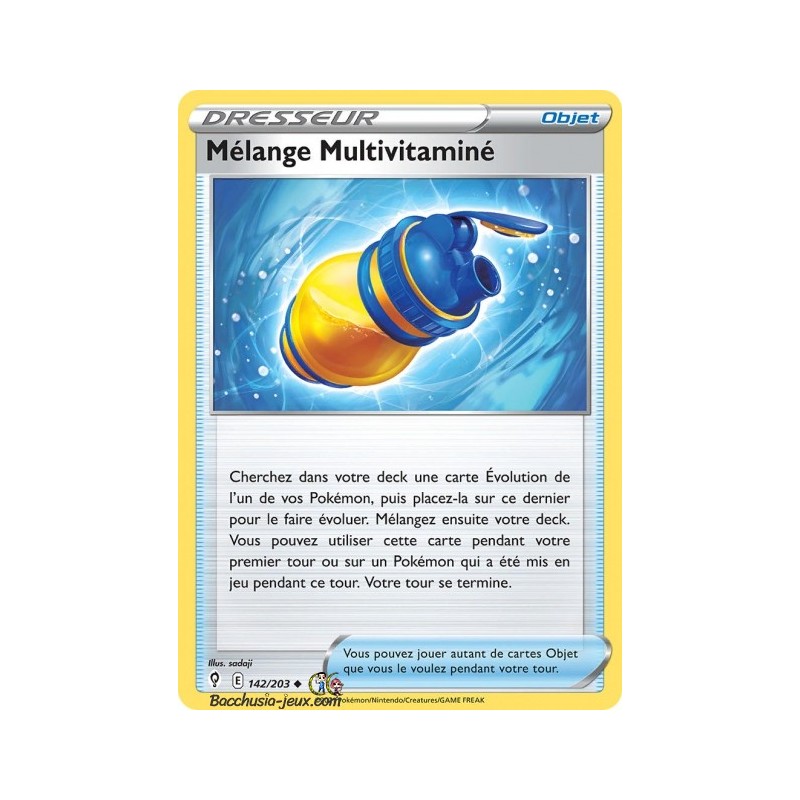 Carte Pokémon EB07 142/203 Mélange Multivitaminé