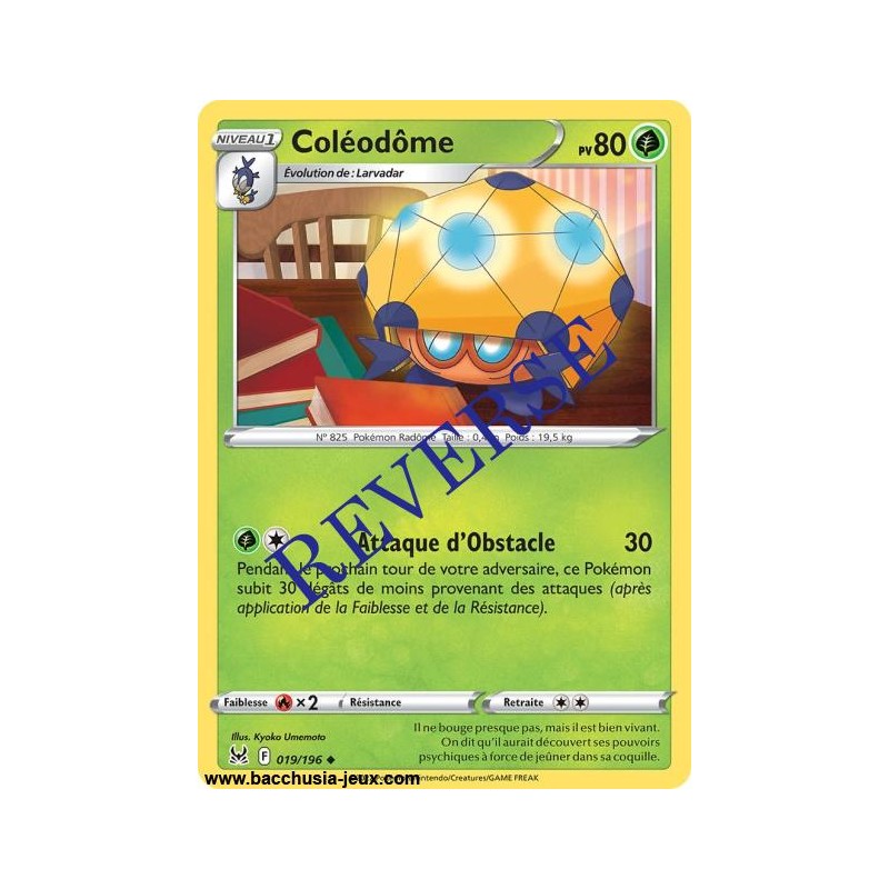 Carte Pokémon EB11 019/196 Coléodôme Reverse