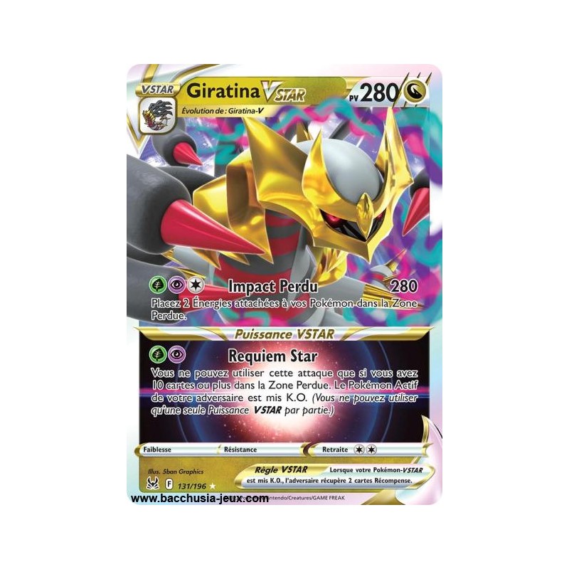 Carte Pokémon EB11 131/196 Giratina V Star