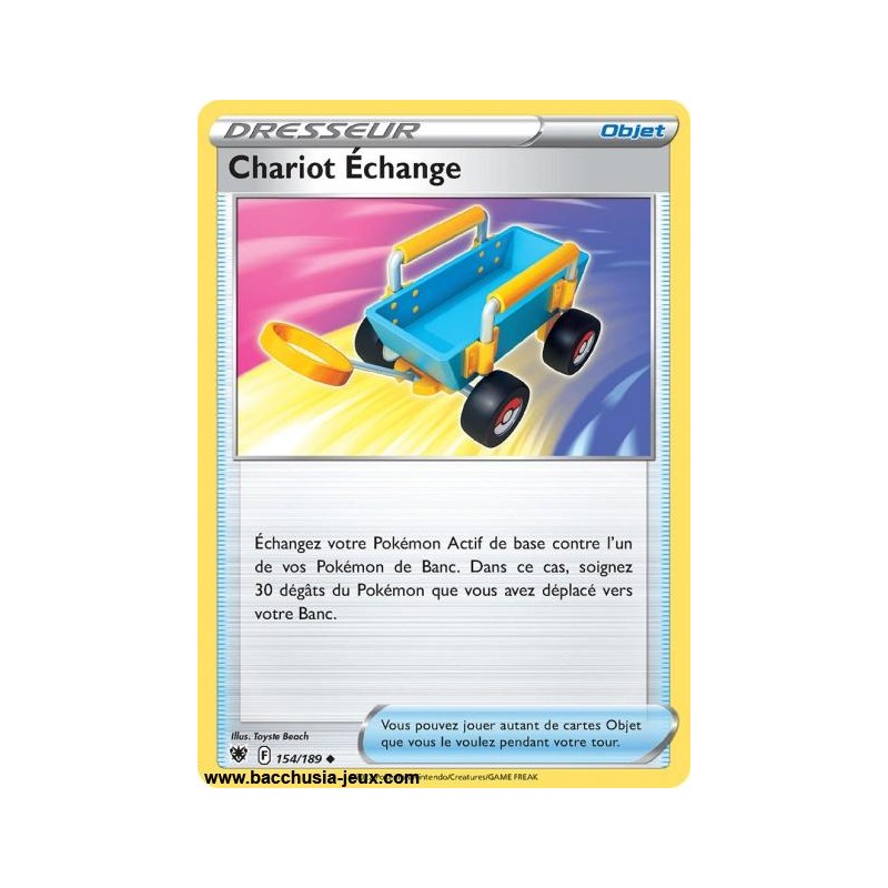 Carte Pokémon EB10 154/189 Chariot Echange