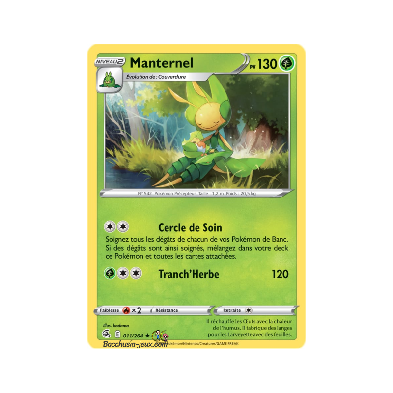 Carte Pokémon EB08 011/264 Manternel RARE