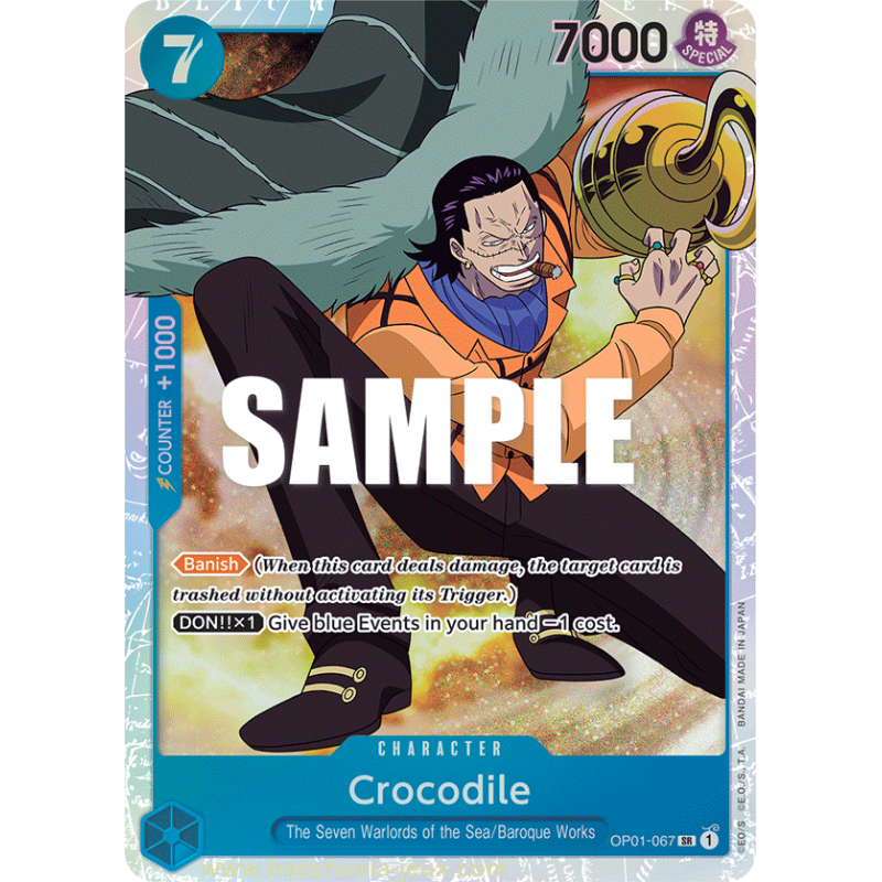 [EN] - One Piece Carte OP01-067 Crocodile