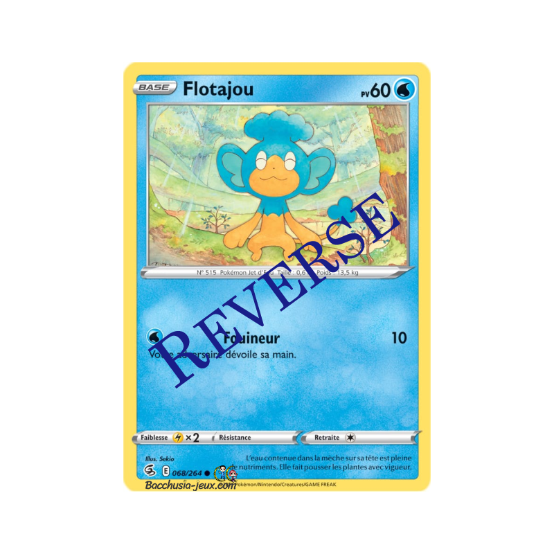 Carte Pokémon EB08 068/264 Flotajou