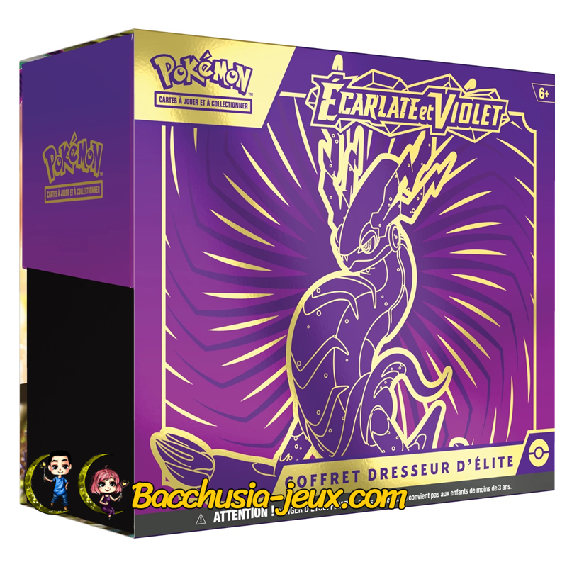 Pokémon Coffret ETB - Elite Trainer Box EV01 Ecarlate et Violet