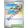 Carte Pokémon EV01 167/198 Terrain de Plage REVERSE