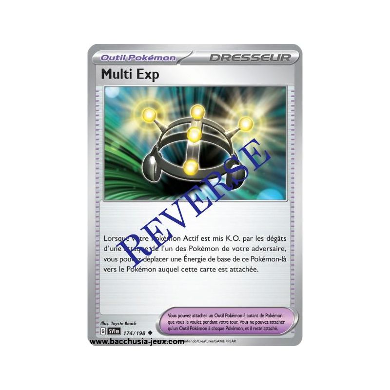 Carte Pokémon EV01 174/198 Multi Exp REVERSE