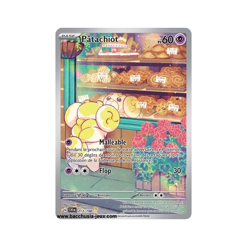 Carte Pokémon EV01 213/198 Pâtachiot SECRETE