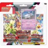 Pokémon Tripack EV03 Flammes Obsidiennes - Tomberro