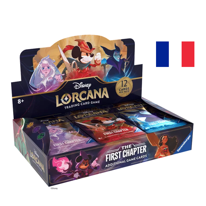 Disney Lorcana [Reprint] Display de 24 Boosters Chapitre 1