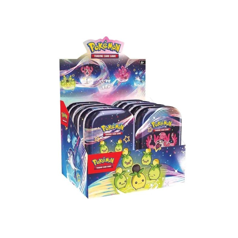 Pokémon display de 10 Mini Tin - Ecarlate et violet EV4.5 Destinées de Paldea
