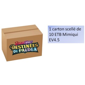 Coffret - Pokemon - Bundle - Destinées de Paldea - EV4.5 - Scellé - Français