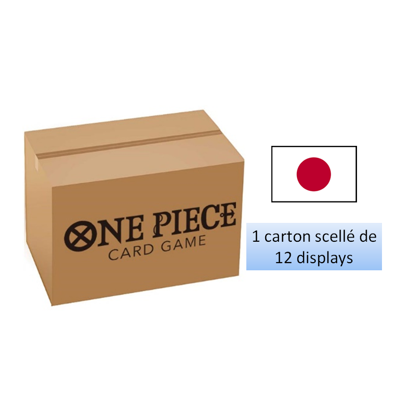 [JAP] - One Piece 1 carton scellé de 12 display - OP08 Two Legends