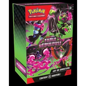 Pokémon Bundle 6 boosters - Écarlate et Violet EV6.5 Fable Nébuleuse