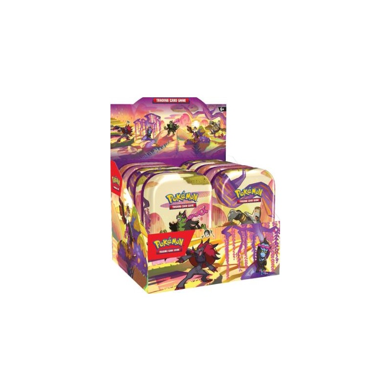 Pokémon Écarlate et Violet EV6.5 Display de 10 Mini Tin Fable Nébuleuse