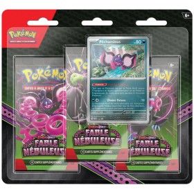 Pokémon Tripack EV6.5 Fable Nébuleuse - Pêchaminus