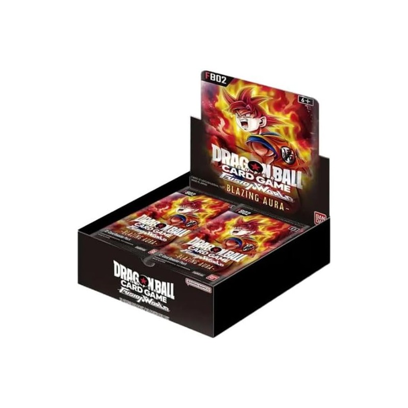 [EN] - Dragon Ball Fusion World - Display de 24 Boosters FB02 Blazing Aura