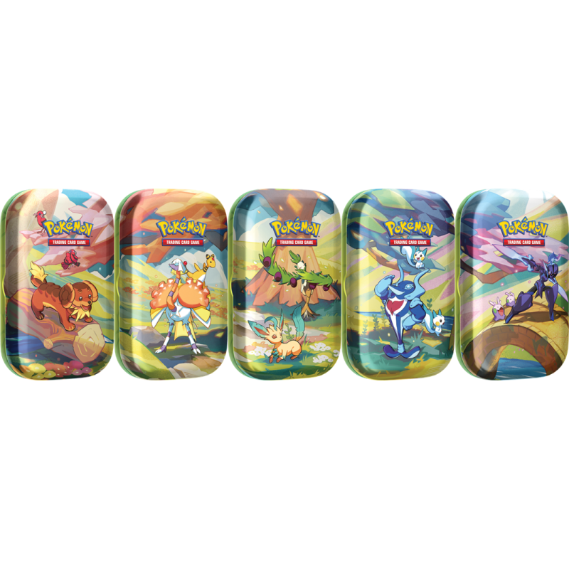 Pokémon lot de 5 Mini Tin 2024 Q2