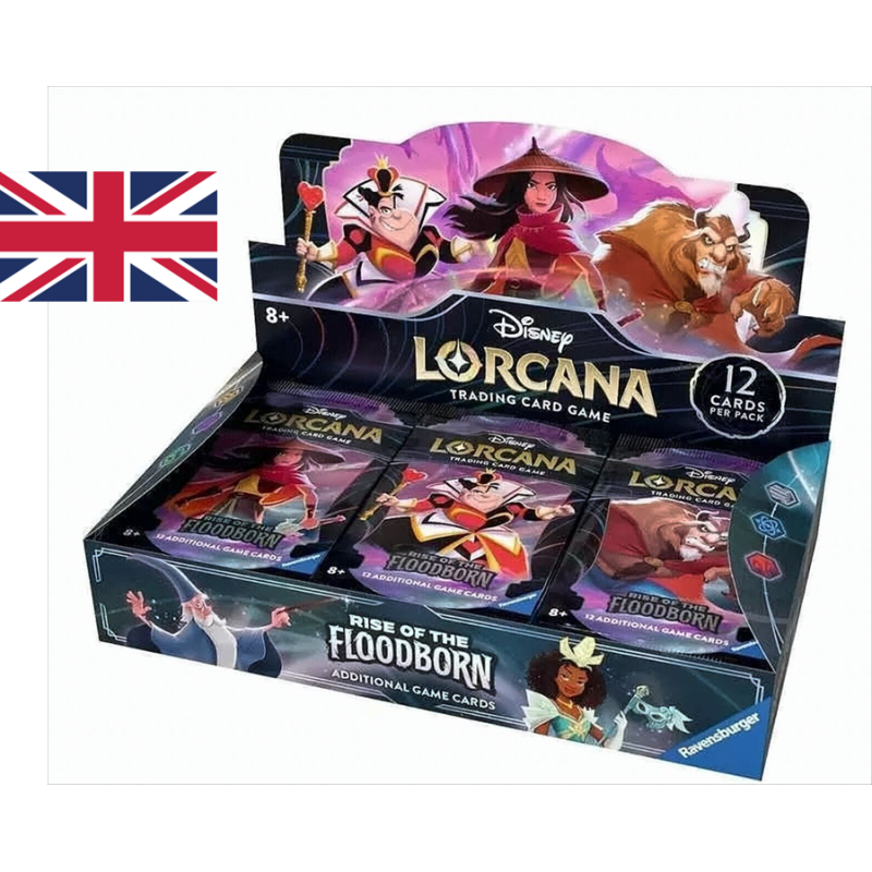 [EN] Disney Lorcana Display de 24 Boosters Deuxième Chapitre - Rise of the Floodborn