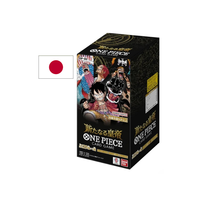 [JAP] - One Piece Display de 24 Boosters OP09 - Four Emperors