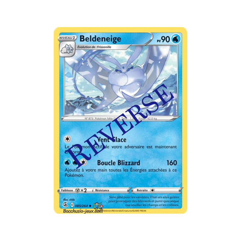 Carte Pokémon EB08 085/264 Beldeneige Reverse