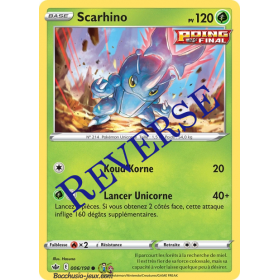 Carte Pokémon EB06 006/198 Scarhino Reverse