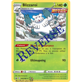 Carte Pokémon EB06 010/198 Blizzaroi rare Reverse