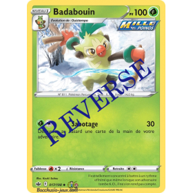 Carte Pokémon EB06 017/198 Badabouin Reverse