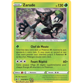 Carte Pokémon EB06 019/198 Zarude HOLO