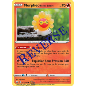 Carte Pokémon EB06 022/198 Morphéo Forme Solaire Reverse