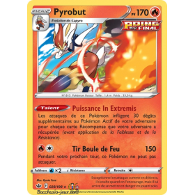 Carte Pokémon EB06 028/198 Pyrobut Holo