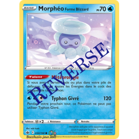 Carte Pokémon EB06 034/198 Morphéo Forme Blizzard Reverse