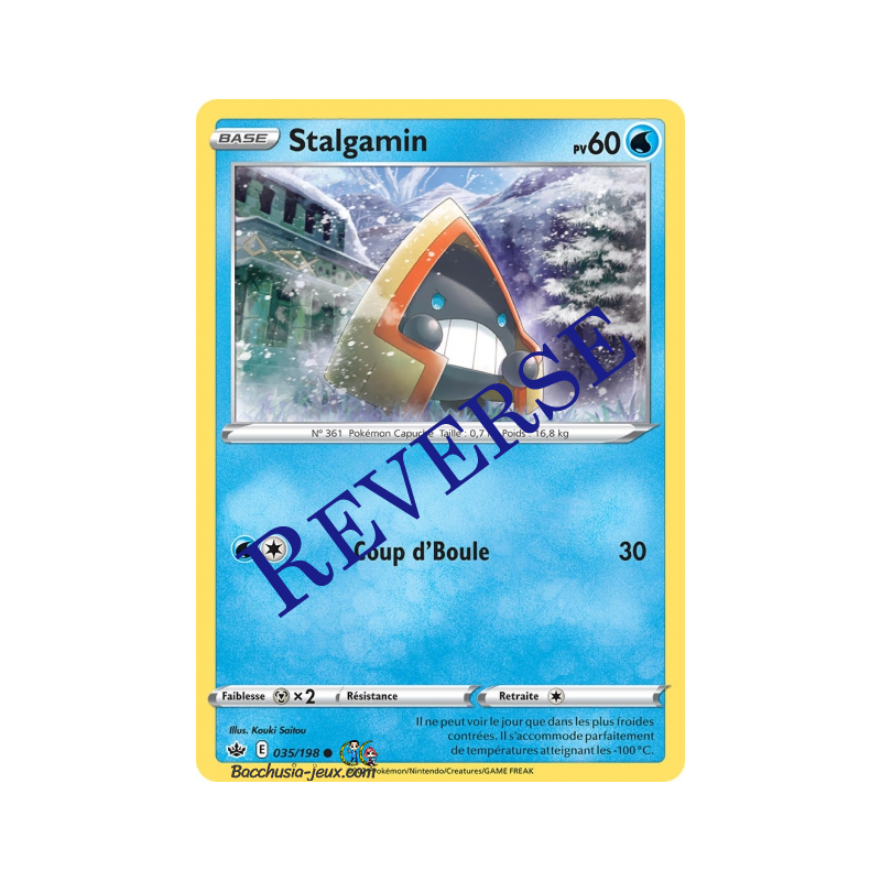 Carte Pokémon EB06 035/198 Stalgamin Reverse