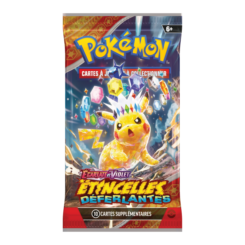 Pokémon 1 booster EV08 Étincelles Déferlantes