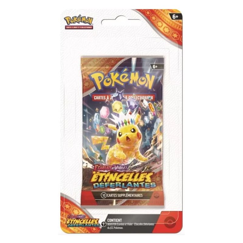 [Préco estimée 08/11/2024] - Pokémon Coffret ETB - 1 booster blister EV08 Étincelles Déferlantes