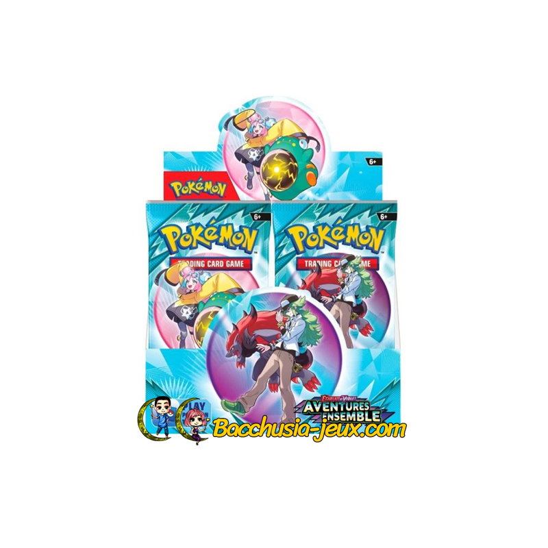 [Préco estimée 28/03/2025] - Pokémon Display EV09 (36 boosters) Aventures Ensemble