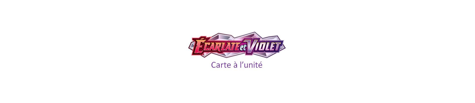 EV01 Ecarlate et Violet - Carte à l'unité